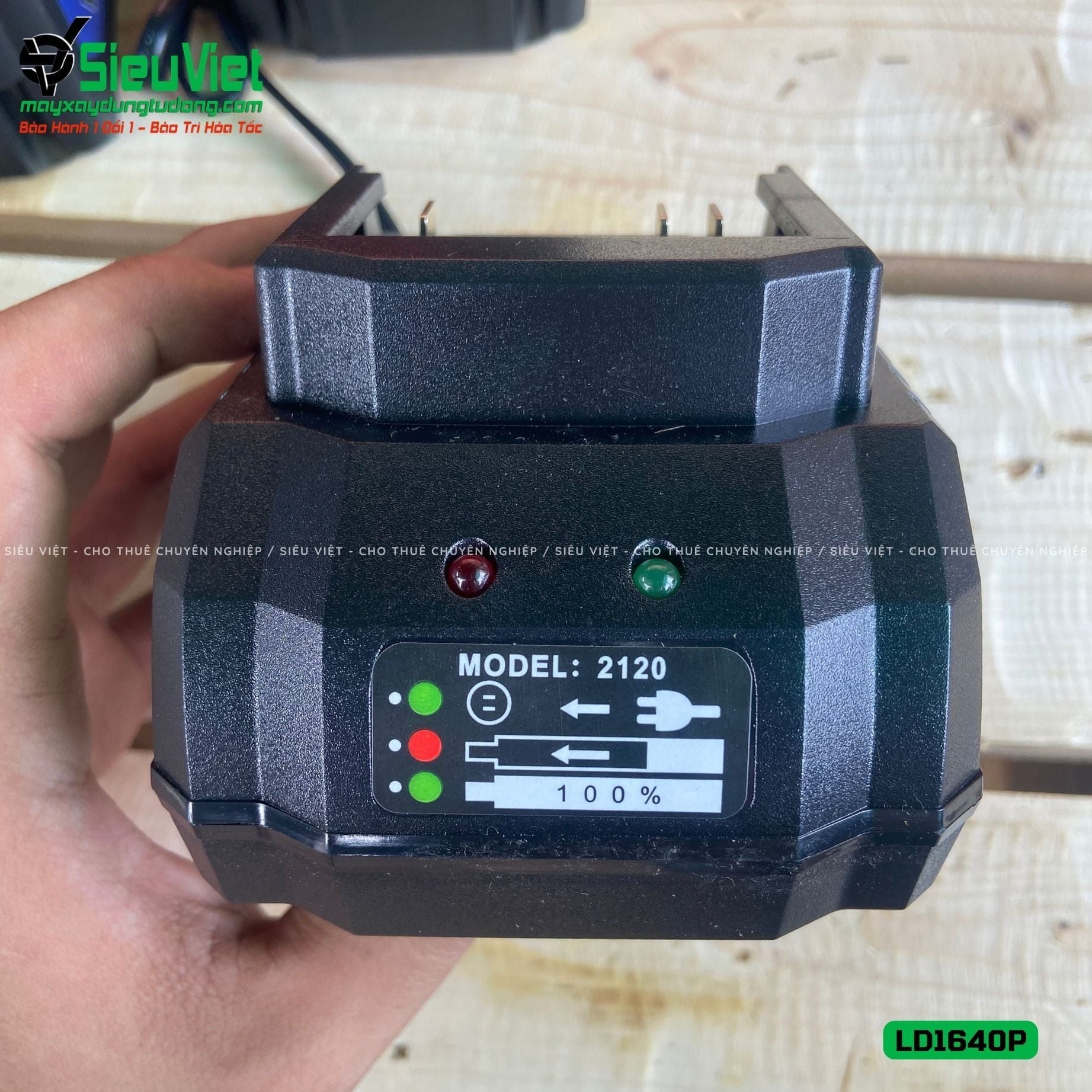 Máy siết vặn Coupler nối sắt xây dựng LD1640P