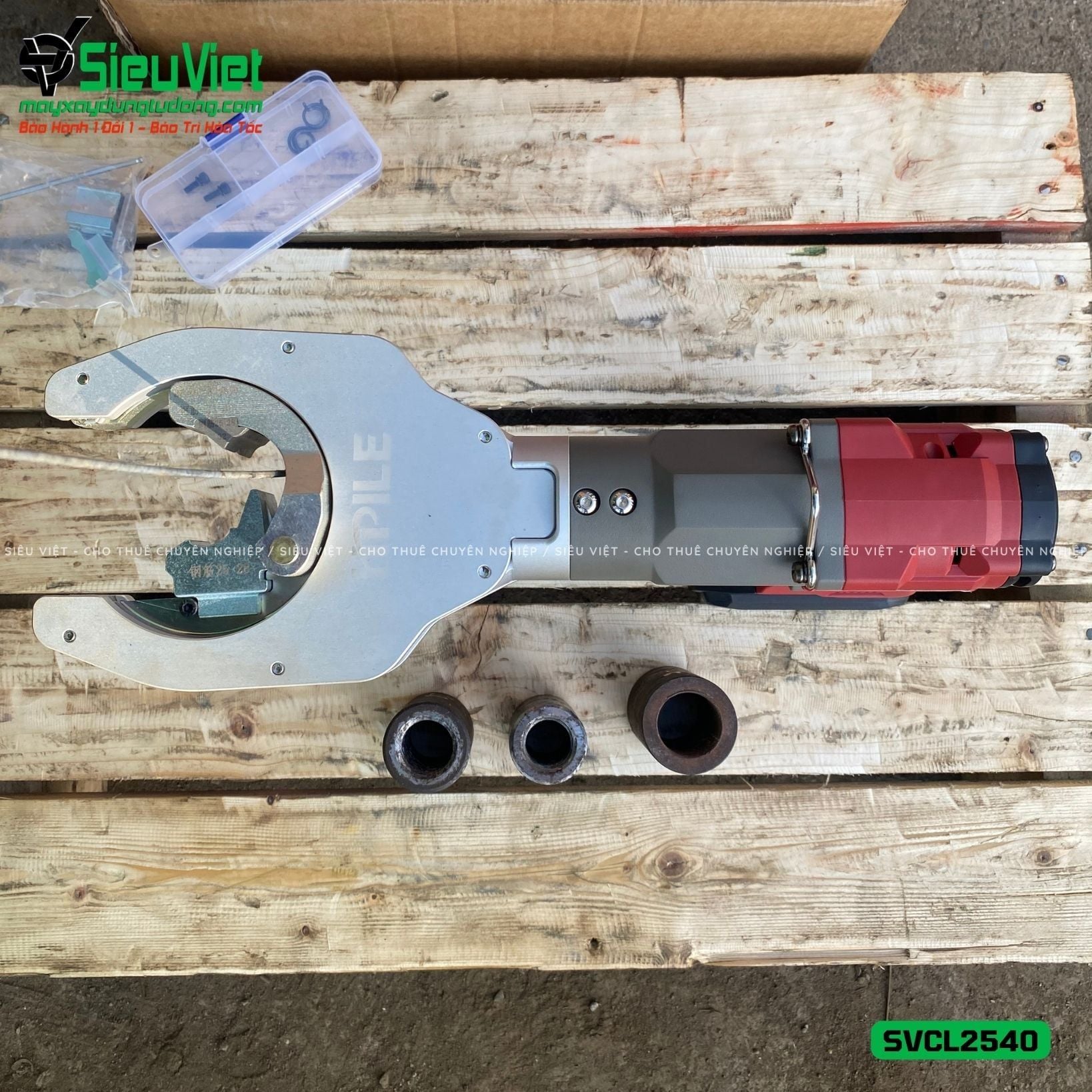 Máy siết vặn Coupler nối sắt xây dựng CL2552
