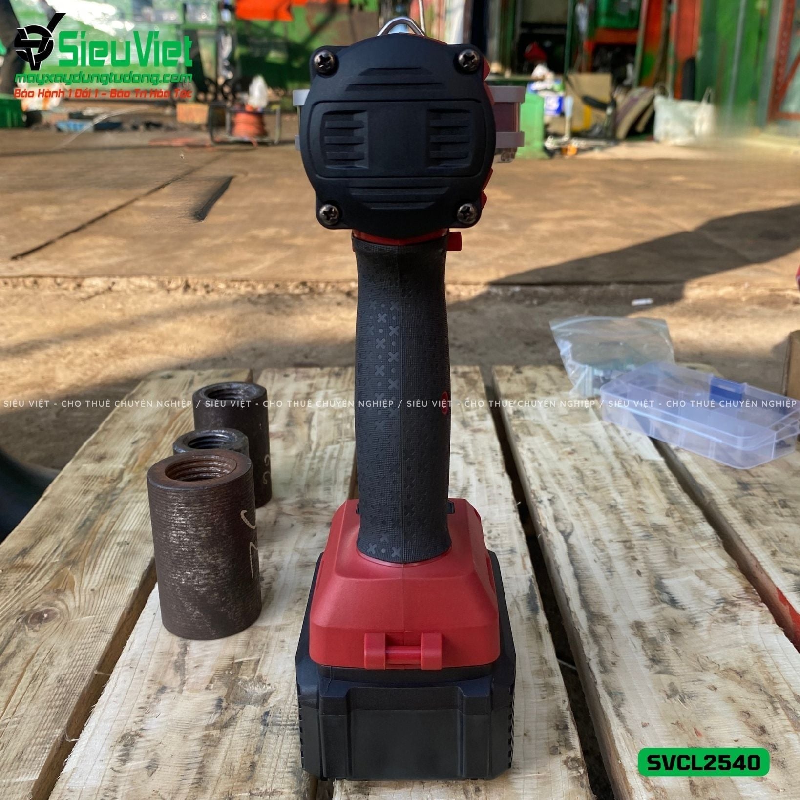 Máy siết vặn Coupler nối sắt xây dựng CL2552