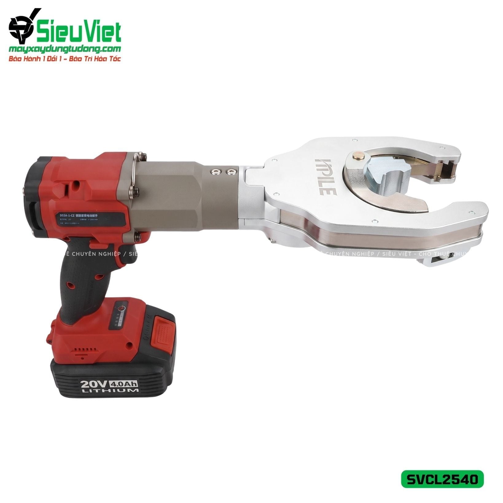 Máy siết vặn Coupler nối sắt xây dựng CL2552