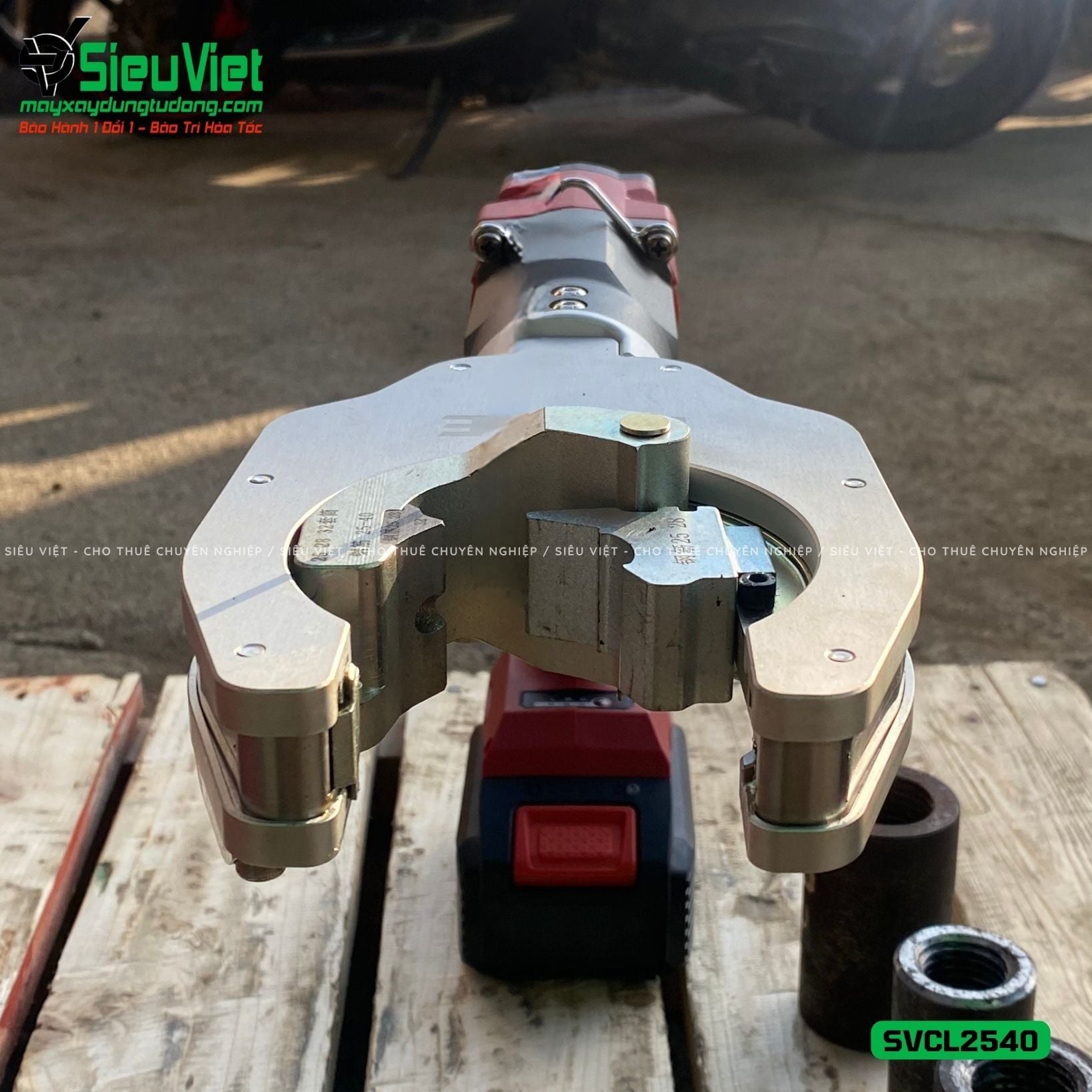 Máy siết vặn Coupler nối sắt xây dựng CL2552