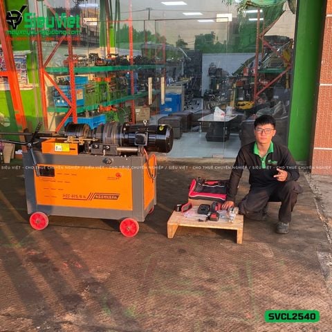 Máy siết vặn Coupler nối sắt xây dựng CL2552
