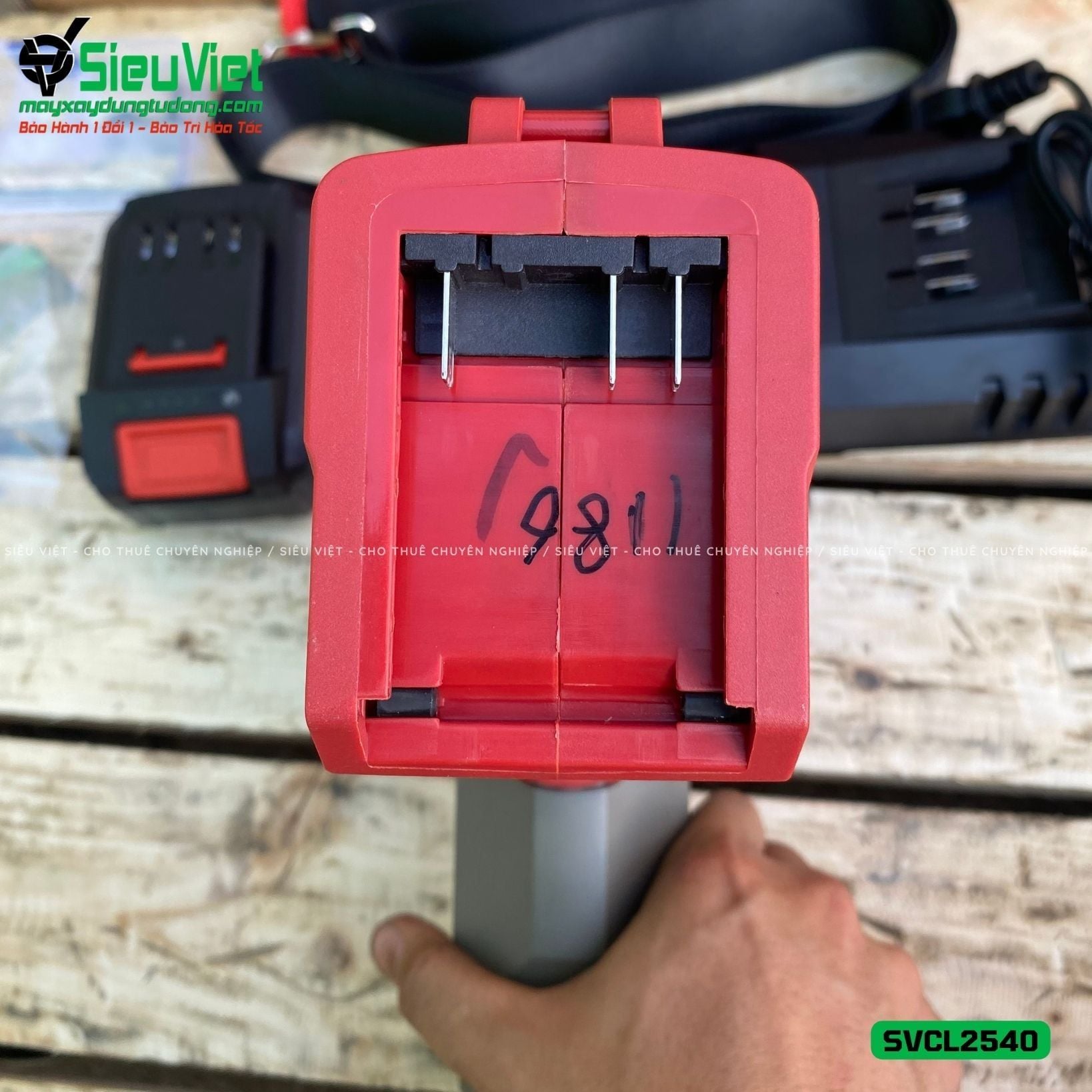 Máy siết vặn Coupler nối sắt xây dựng CL2552