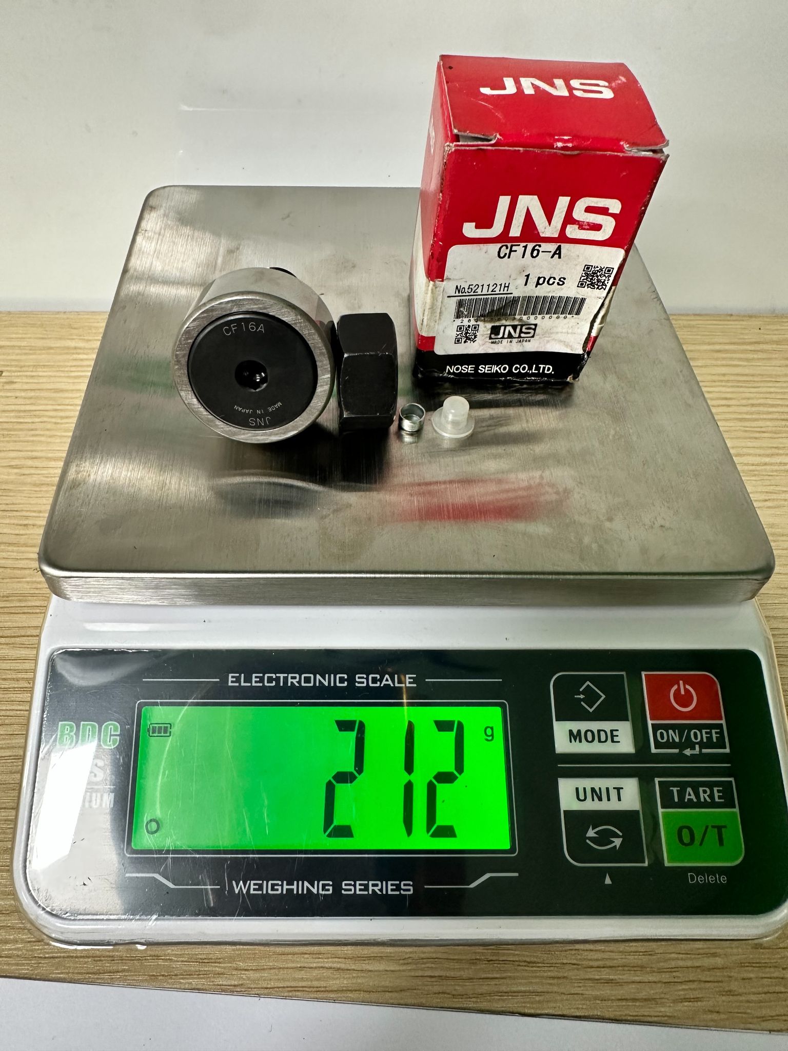 Vấu bẻ động máy bẻ đai tự động BDS - Bạc đạn CF16 JNS Nhật Bản (S)