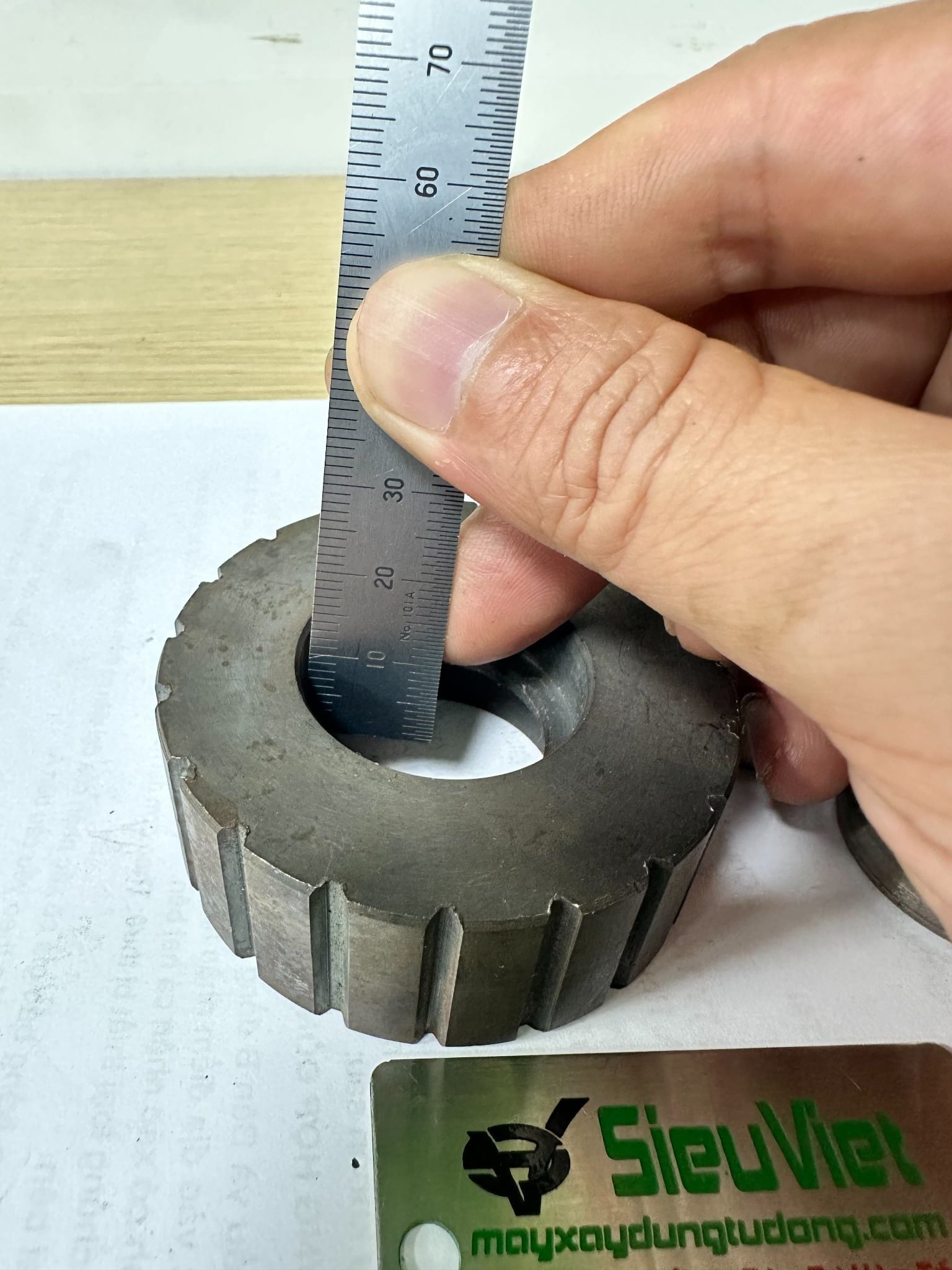 Thép Tốt SKD11, Có Răng - Con lăn kéo nhỏ máy bẻ đai tự động BDS (S)