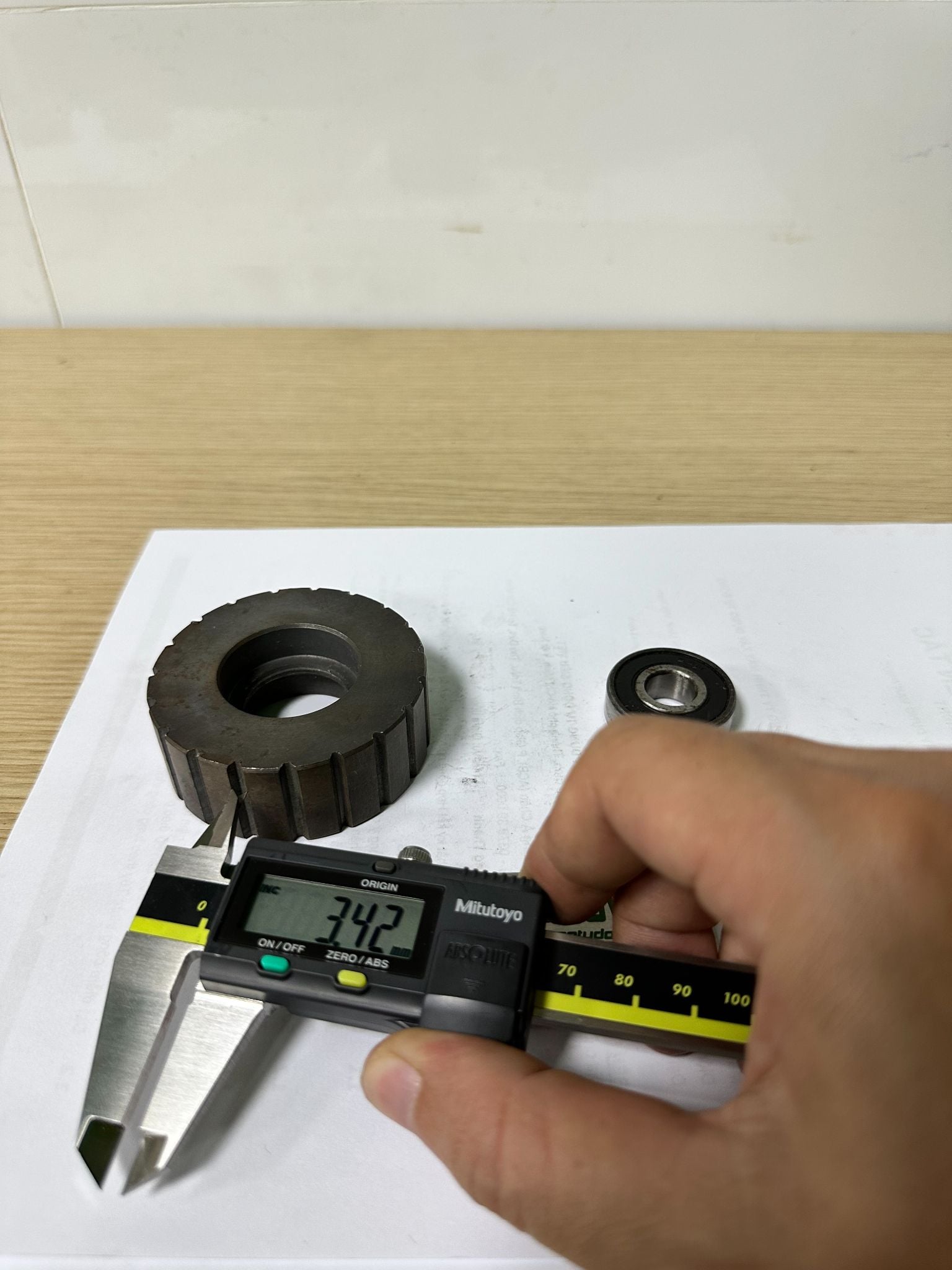 Thép Tốt SKD11, Có Răng - Con lăn kéo nhỏ máy bẻ đai tự động BDS (S)