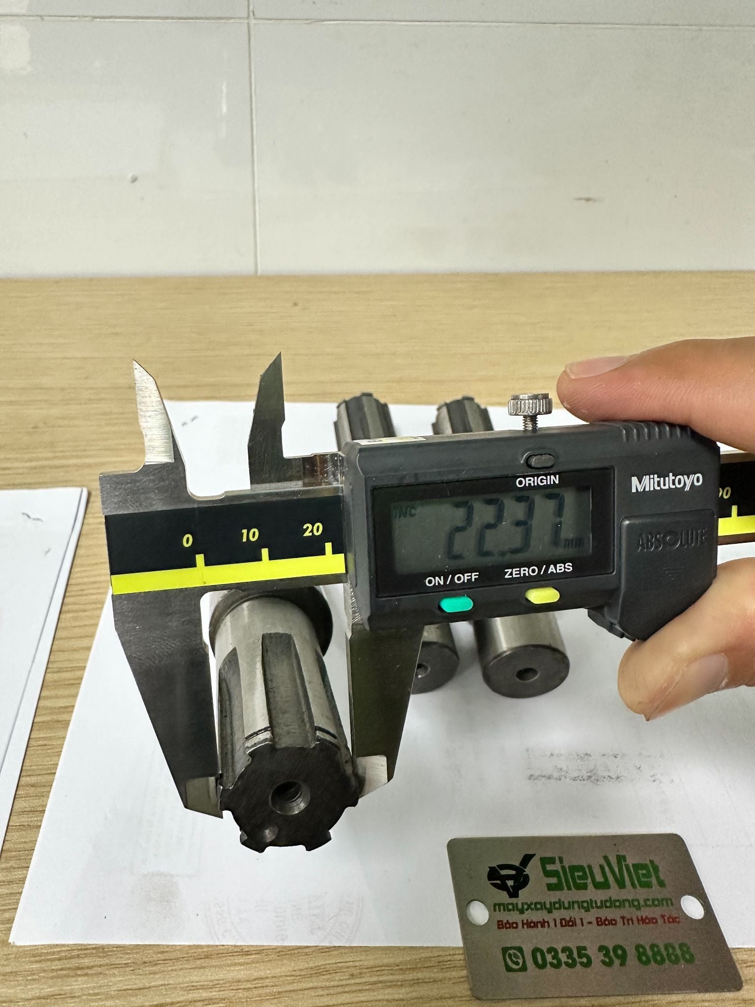 Loại ngắn 44mm, Then hoa - Cốt lệch tâm máy tiện ren HGS50 (S)
