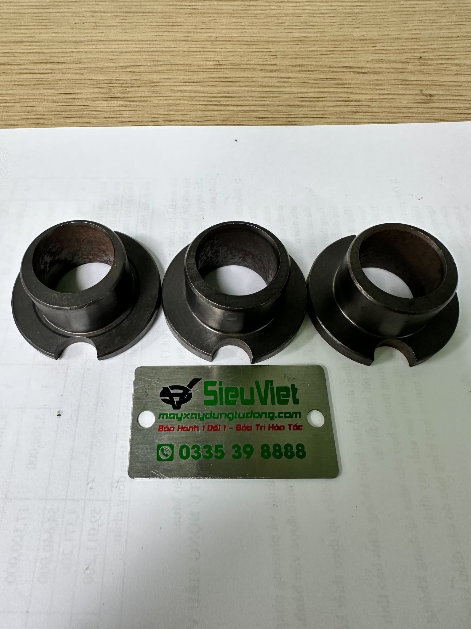 Long đền bạc căn, Lô lệch có số - Cốt ngắn lệch tâm máy tiện ren HGS (S)