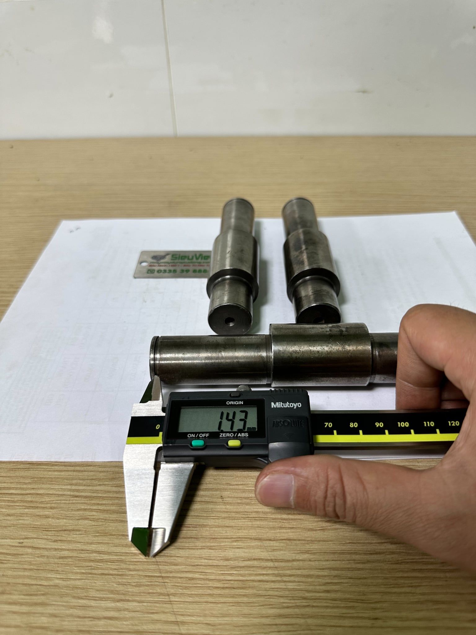 Loại ngắn 44mm - Cốt lệch tâm máy tiện ren HGS 40 50 60 (S)
