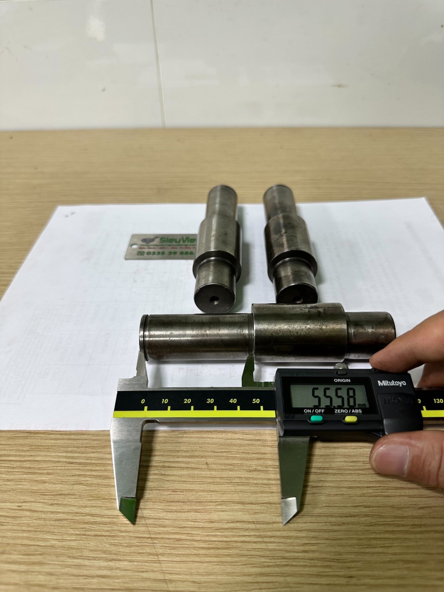 Loại ngắn 44mm - Cốt lệch tâm máy tiện ren HGS 40 50 60 (S)