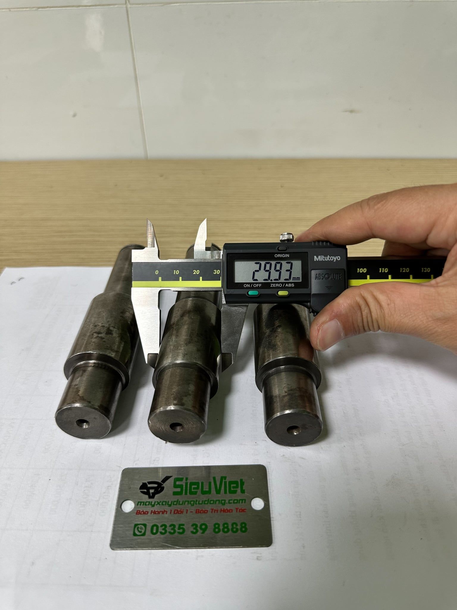 Loại ngắn 44mm - Cốt lệch tâm máy tiện ren HGS 40 50 60 (S)