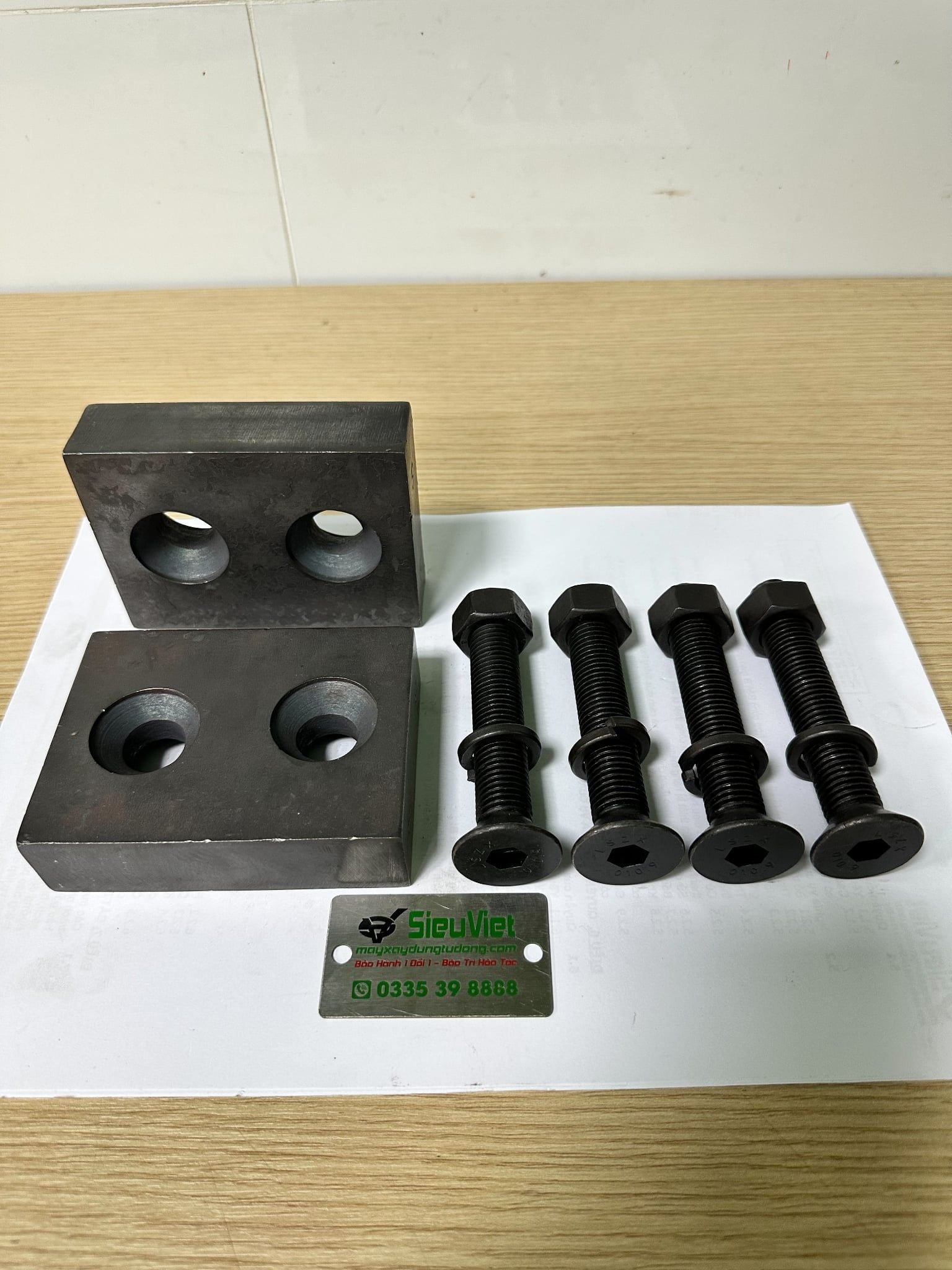 Dao máy cắt sắt C42, C43, OKC42 - 100*75*27*50 - M16*100mm (S)