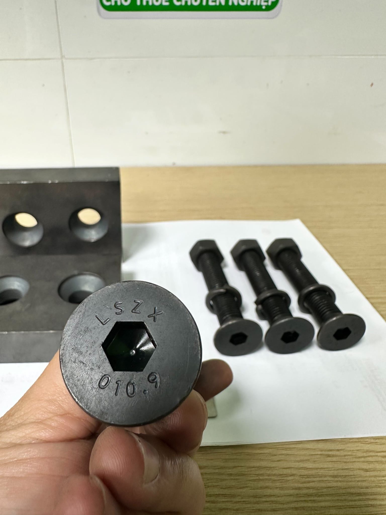 Dao máy cắt sắt C42, C43, OKC42 - 100*75*27*50 - M16*100mm (S)