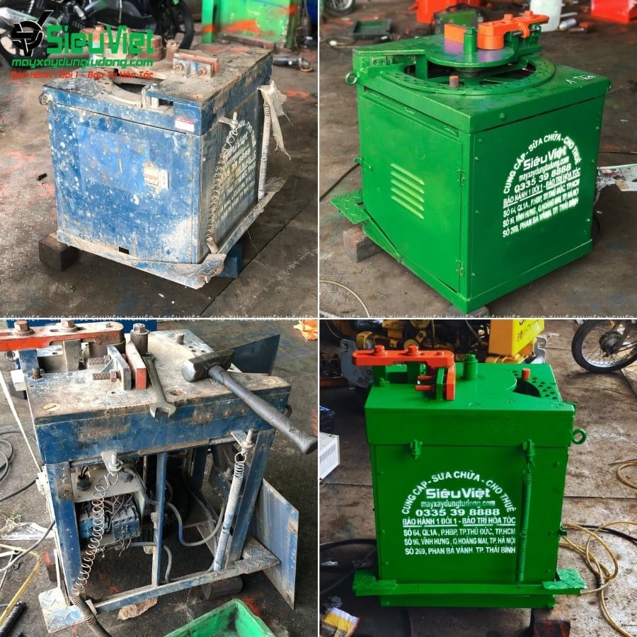 Sửa máy uốn sắt B19 nội địa Nhật Bản