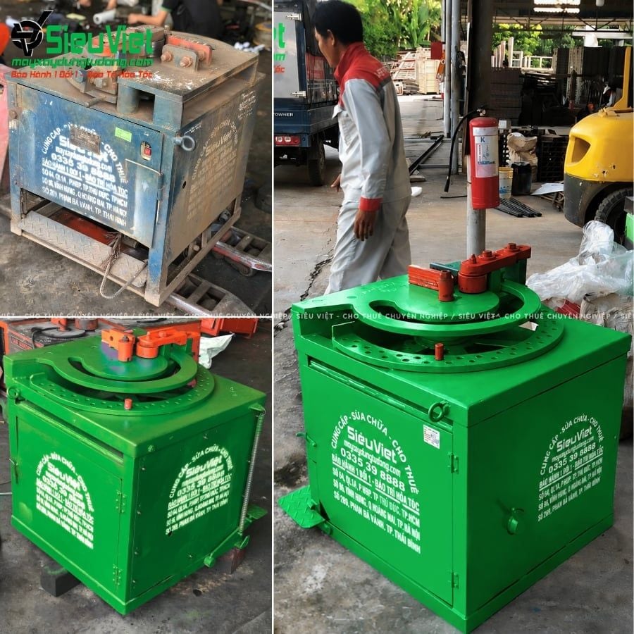 Sửa máy uốn sắt B25 Toyo Nhật Bản