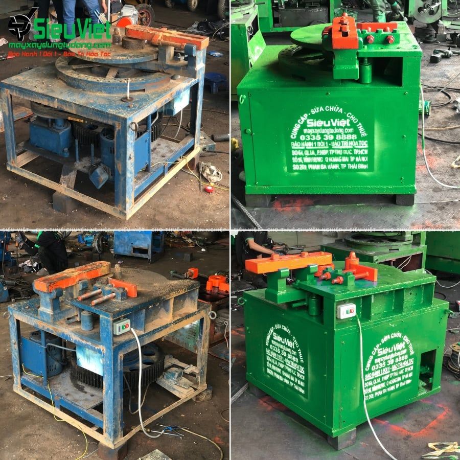 Sửa máy uốn sắt B42 nội địa Nhật Bản