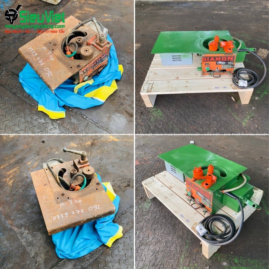 Sửa máy uốn sắt DBD-16L Diamond Nhật Bản