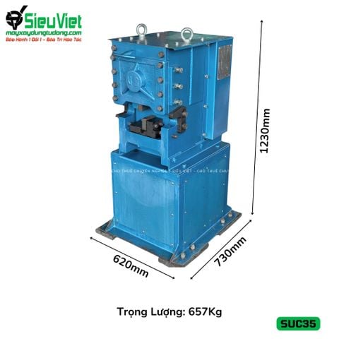 Máy cắt sắt SUC-35 Seoul Hàn Quốc - Điện 380v, 3 Pha