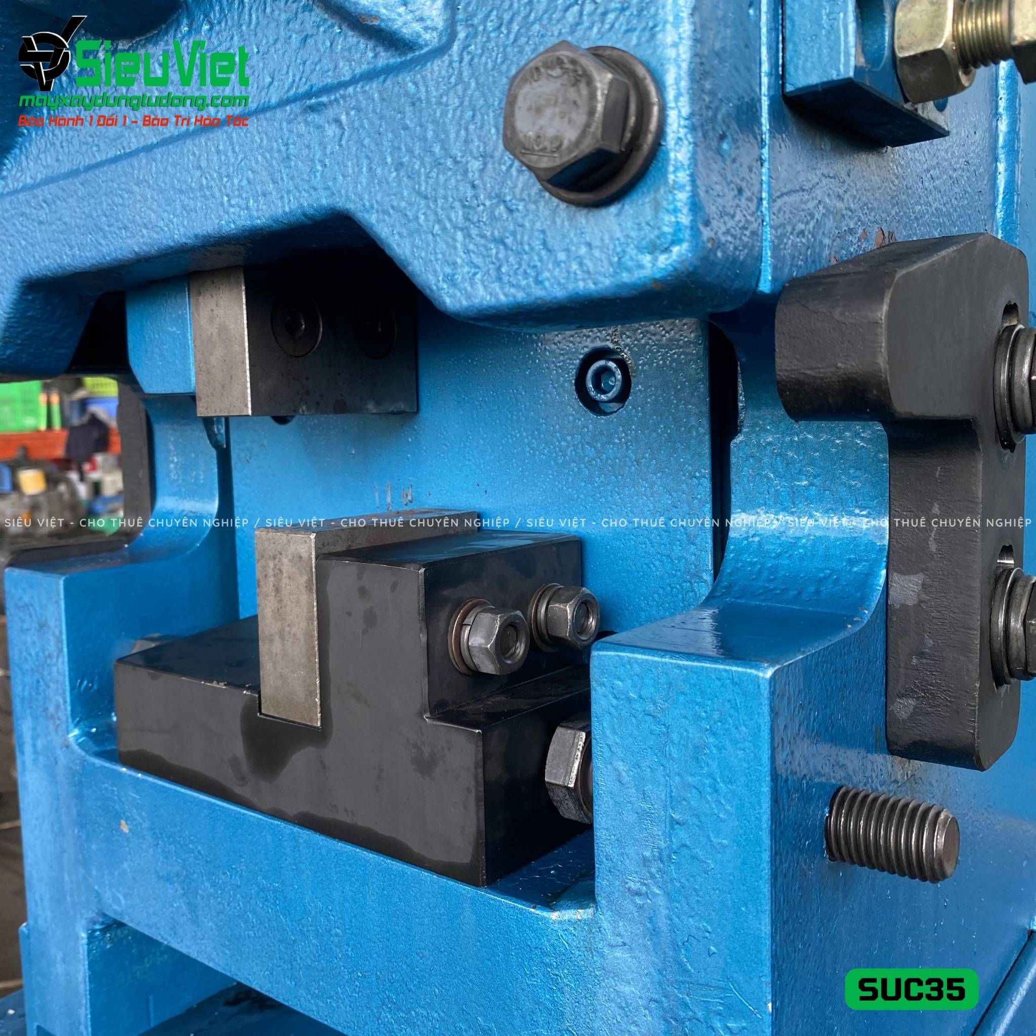 Máy cắt sắt SUC-35 Seoul Hàn Quốc - Điện 380v, 3 Pha