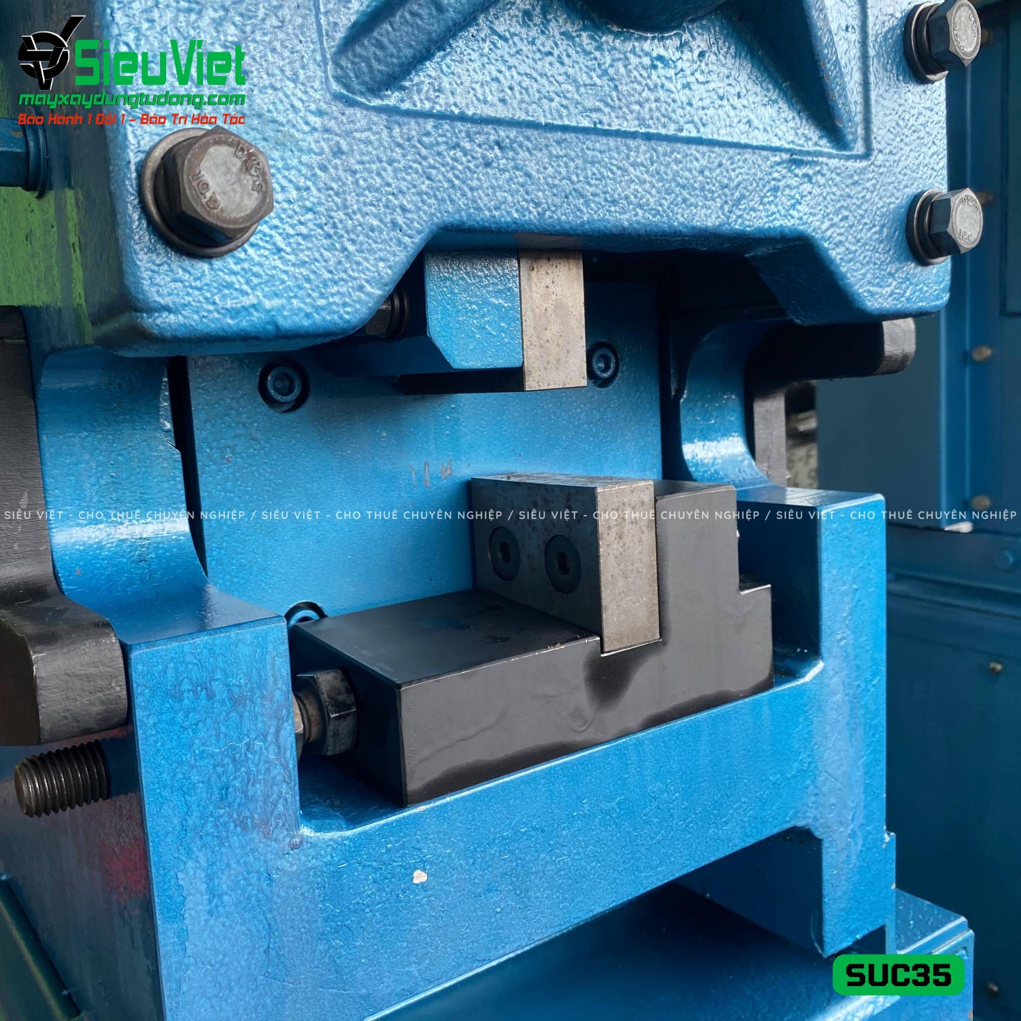 Máy cắt sắt SUC-35 Seoul Hàn Quốc - Điện 380v, 3 Pha