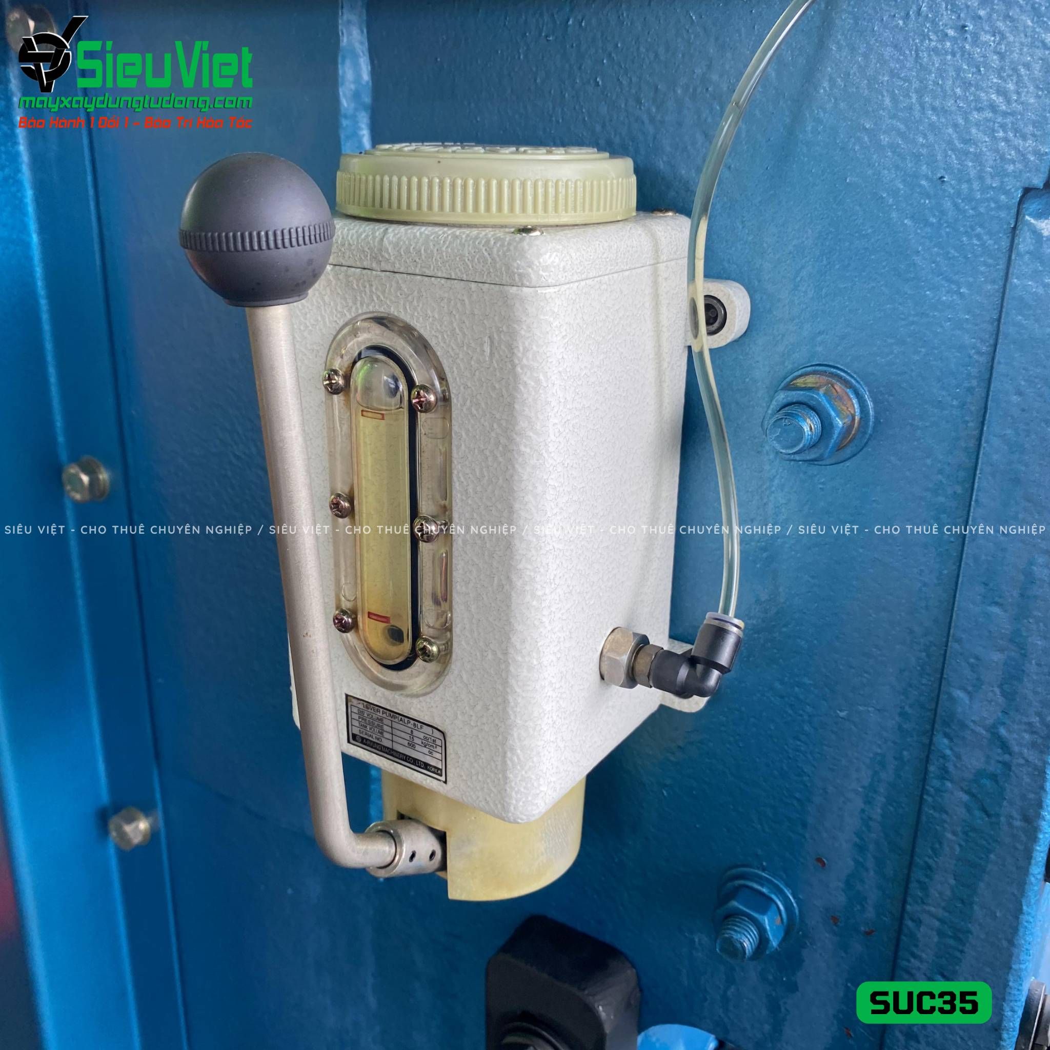 Máy cắt sắt SUC-35 Seoul Hàn Quốc - Điện 380v, 3 Pha