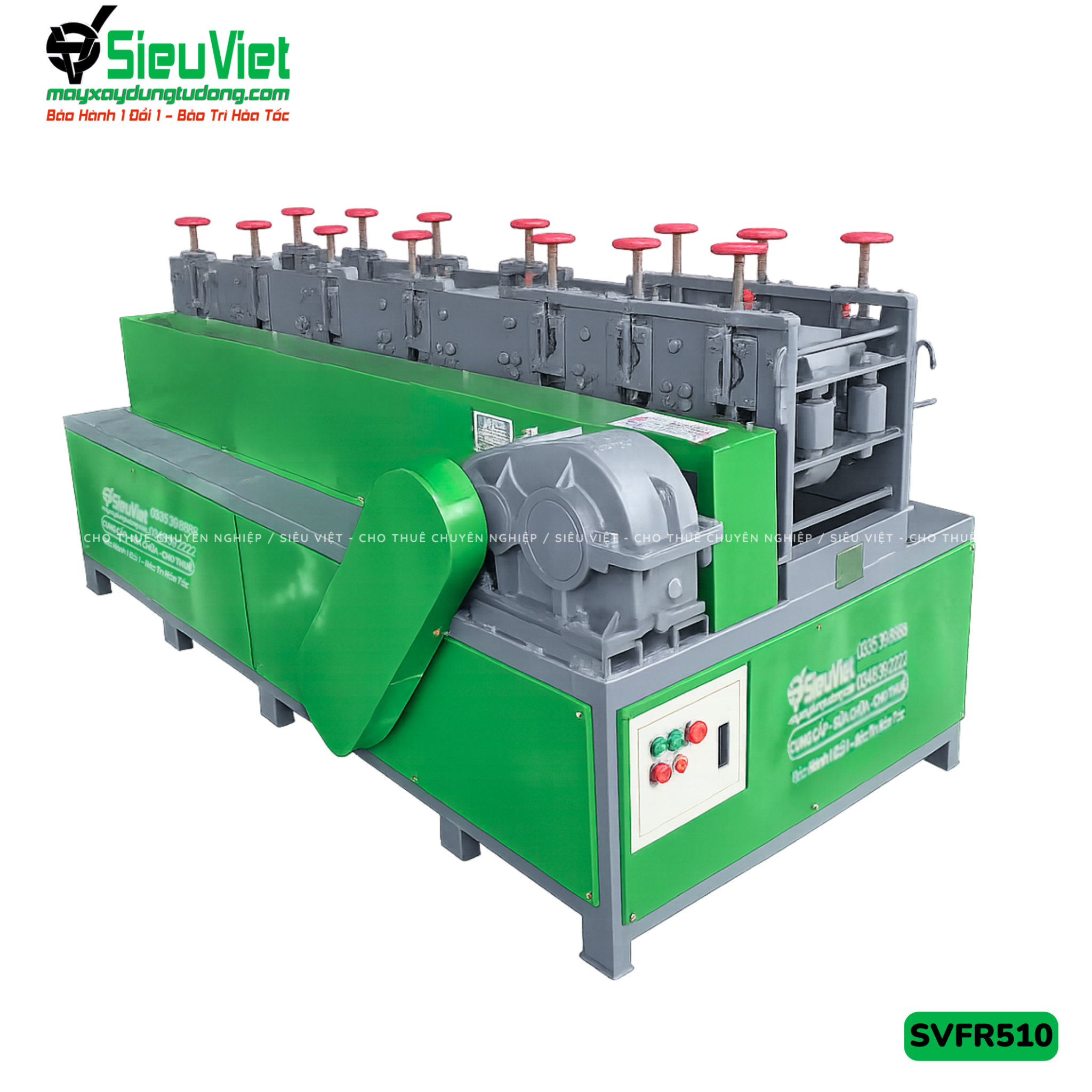 Thuê Tháng Máy nắn sắt hộp SVFR510 - Điện 380V, 3 pha