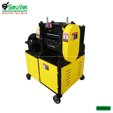 Thuê Tháng Máy duỗi sắt phế liệu phi 6 > 12mm SVR612 (Điện 380V, 3 Pha)