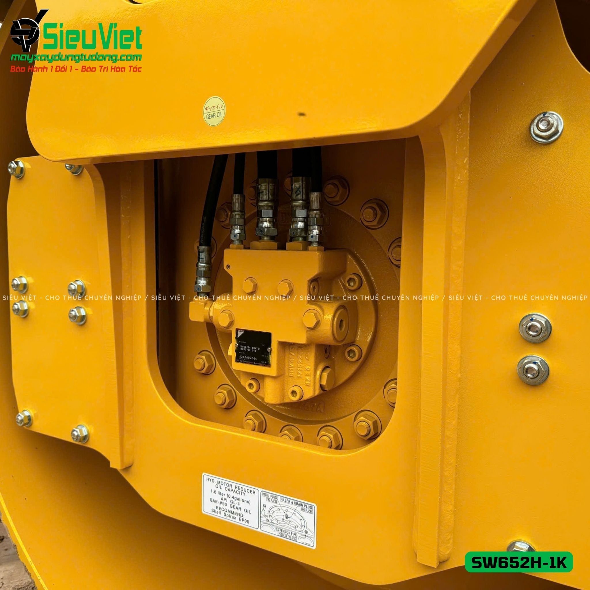 Xe lu rung nhỏ 8 tấn Sakai SW652H-1K Nhật Bản