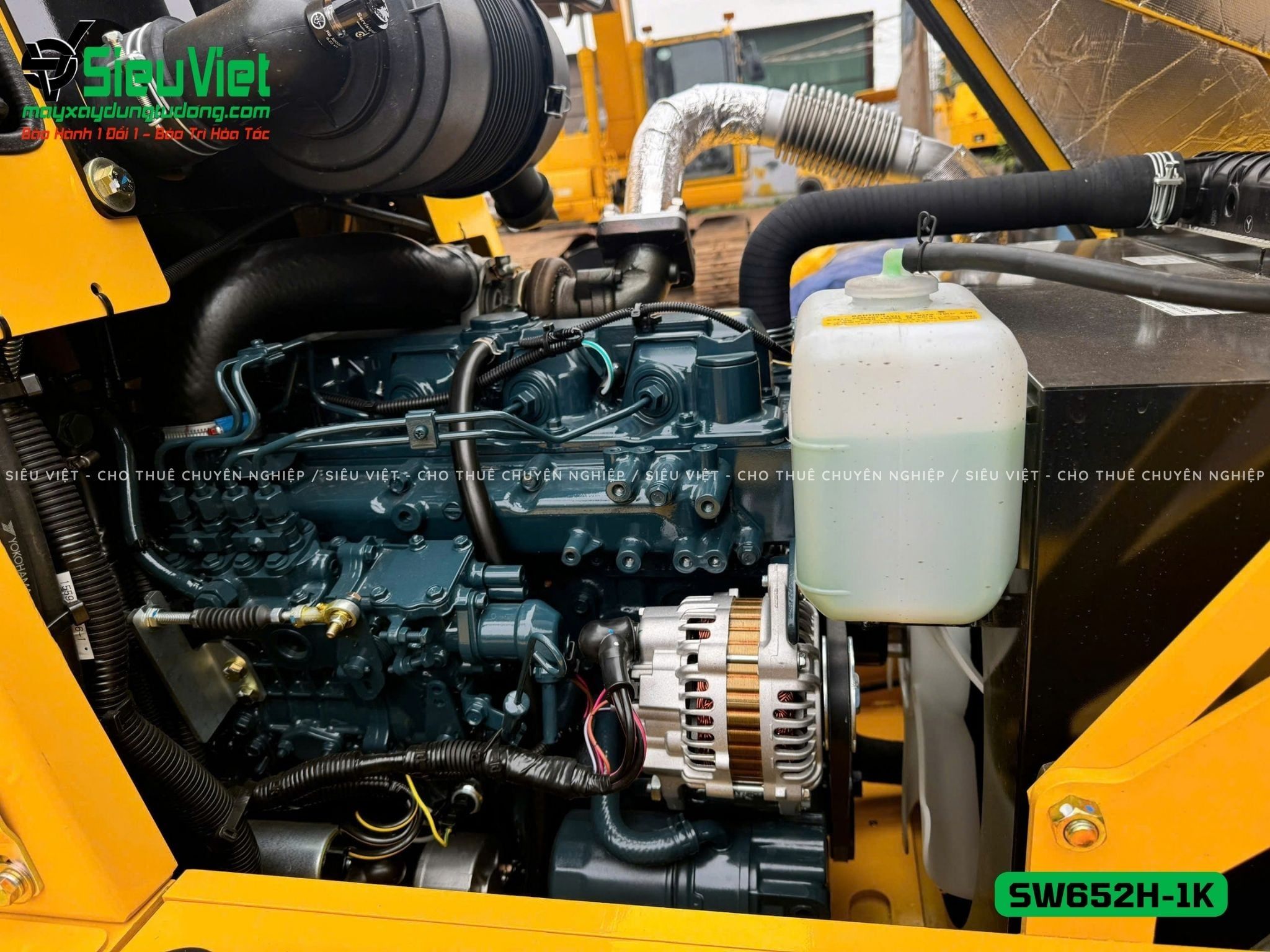 Xe lu rung nhỏ 8 tấn Sakai SW652H-1K Nhật Bản