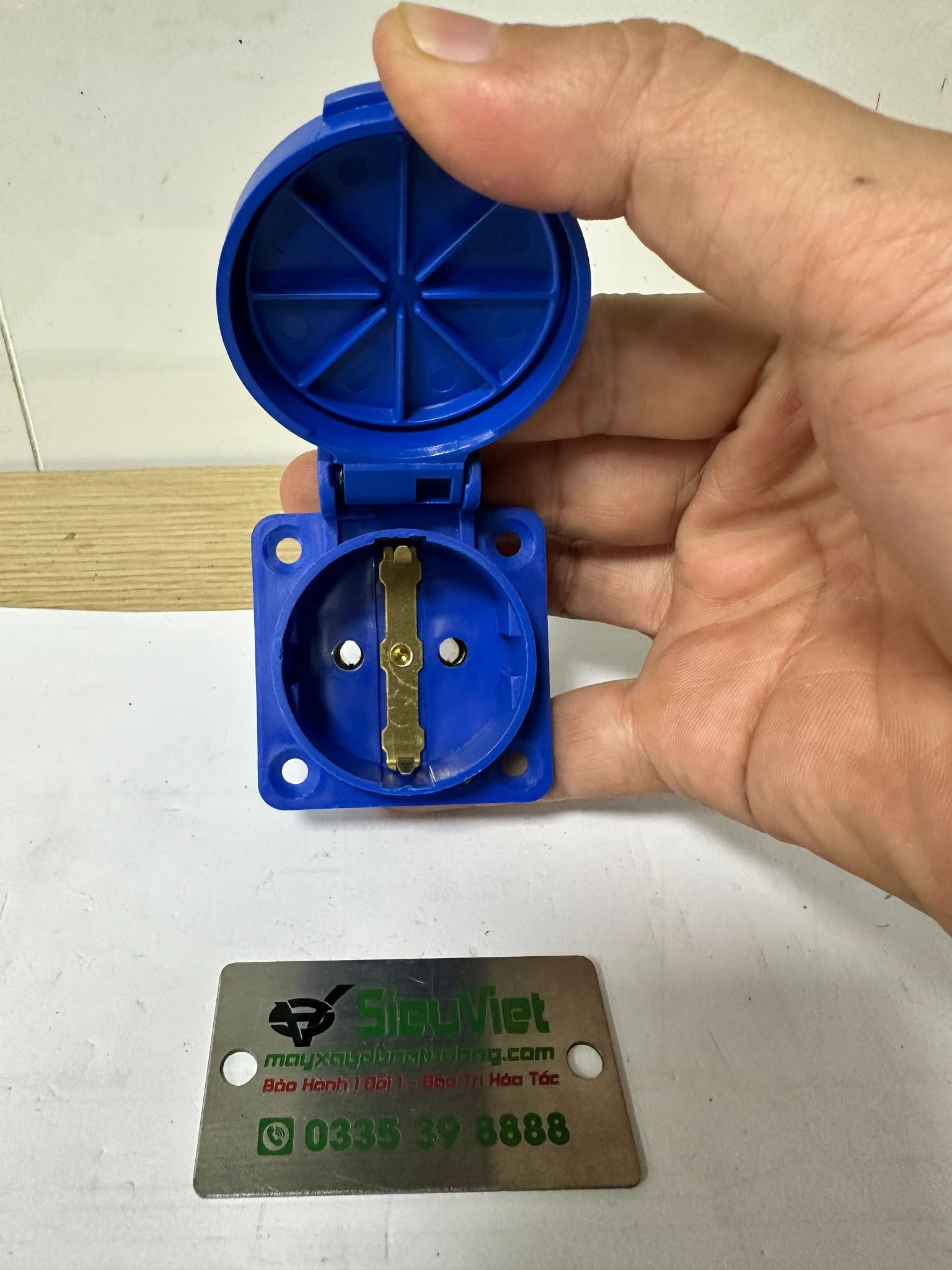 Chân Tròn - Ổ cắm bàn đạp máy uốn sắt - UD25, UD32, B16-B52 (S)
