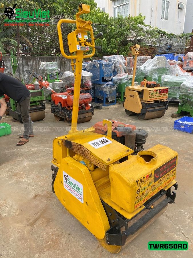 Xe lu rung dắt tay 650Kg Tacom TWR650RD Nhật Bản