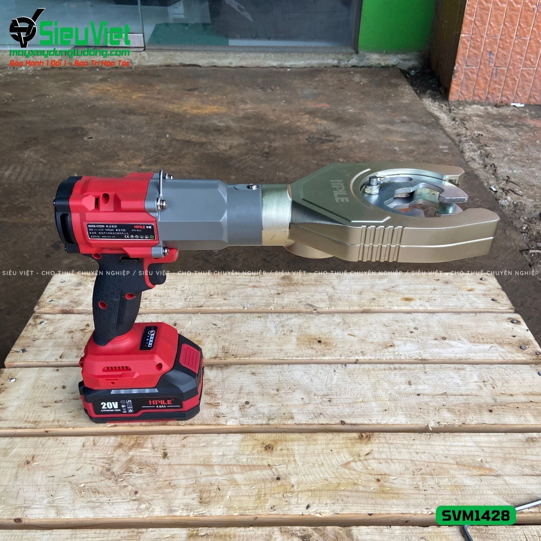 Máy siết vặn tăng đơ cáp SVM1428