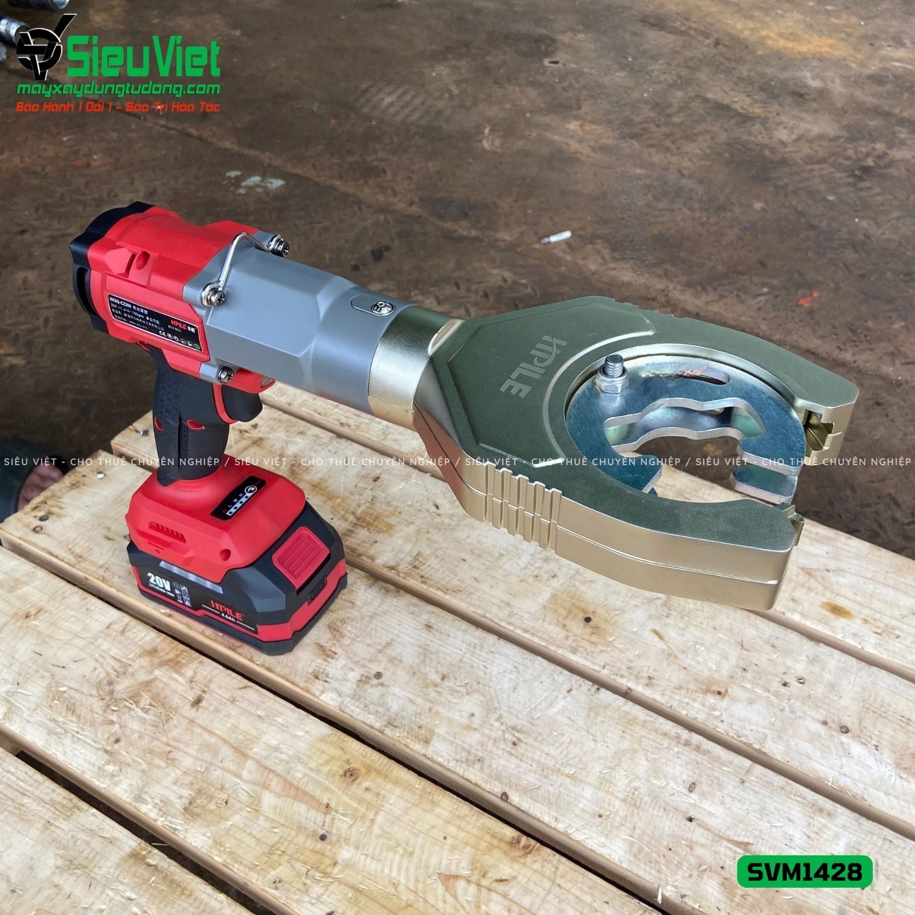 Máy siết vặn tăng đơ cáp SVM1428