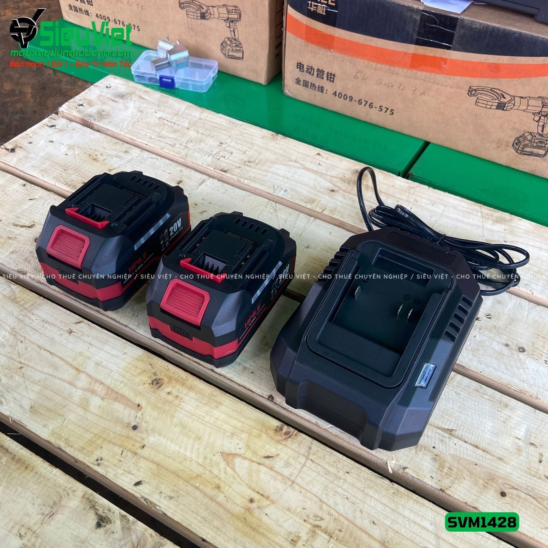 Máy siết vặn tăng đơ cáp SVM1428