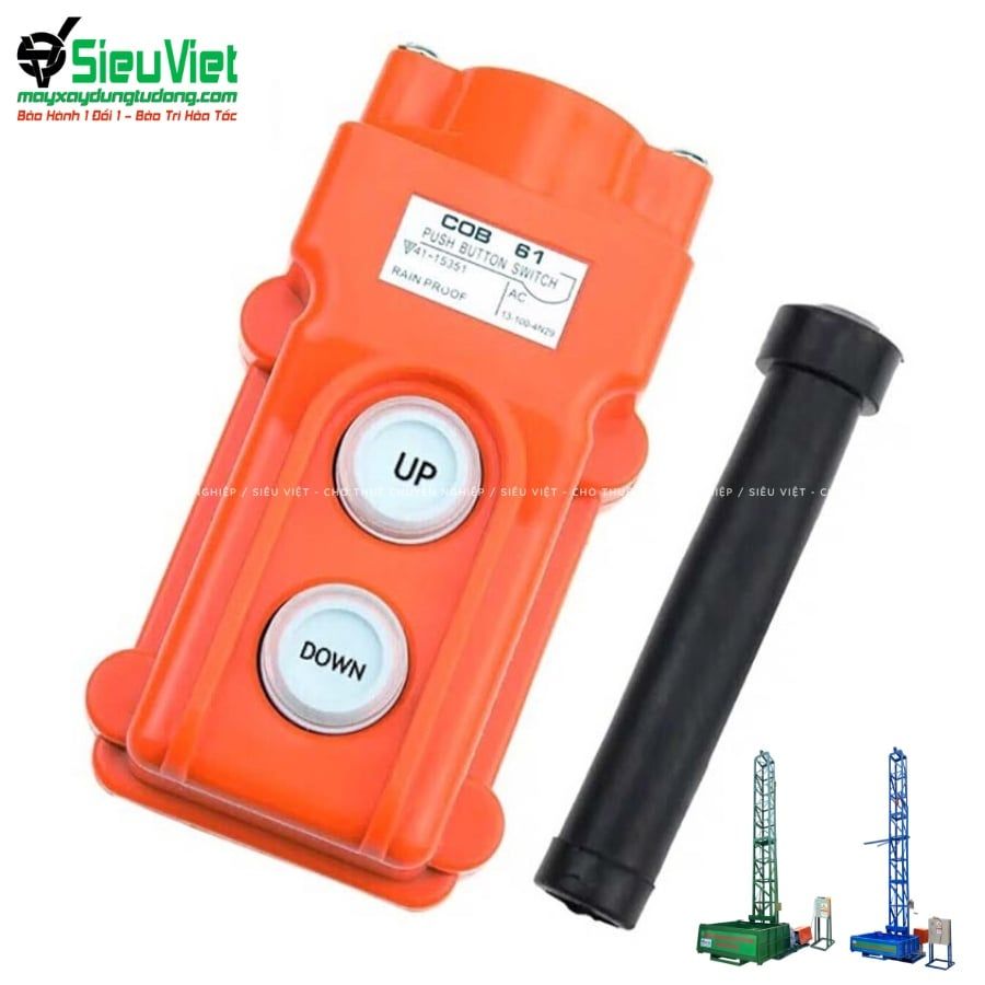 Tay điều khiển lên xuống vận thăng nâng hàng