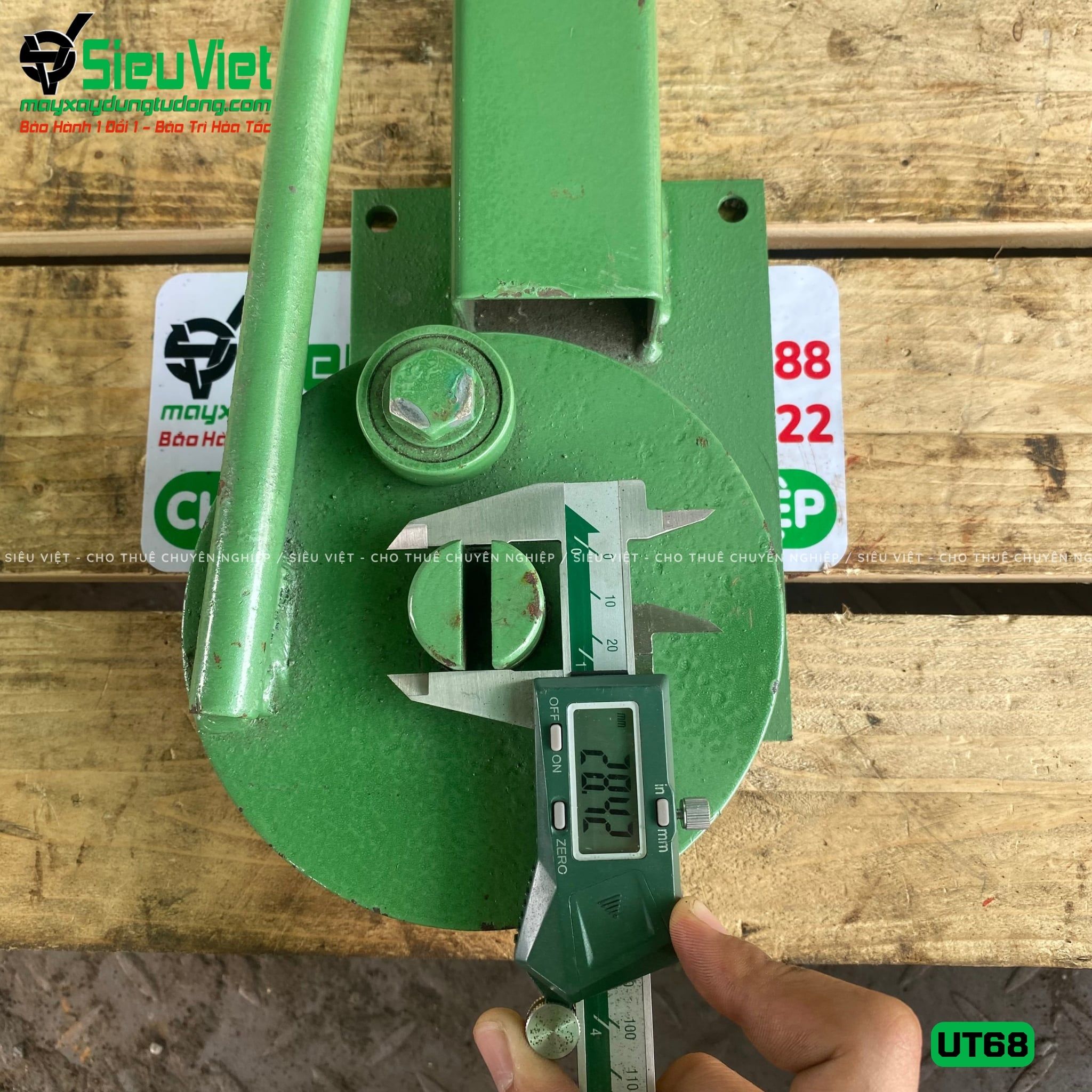 Bàn uốn sắt xây dựng phi 6-8mm UT68 - Chuyên uốn đai