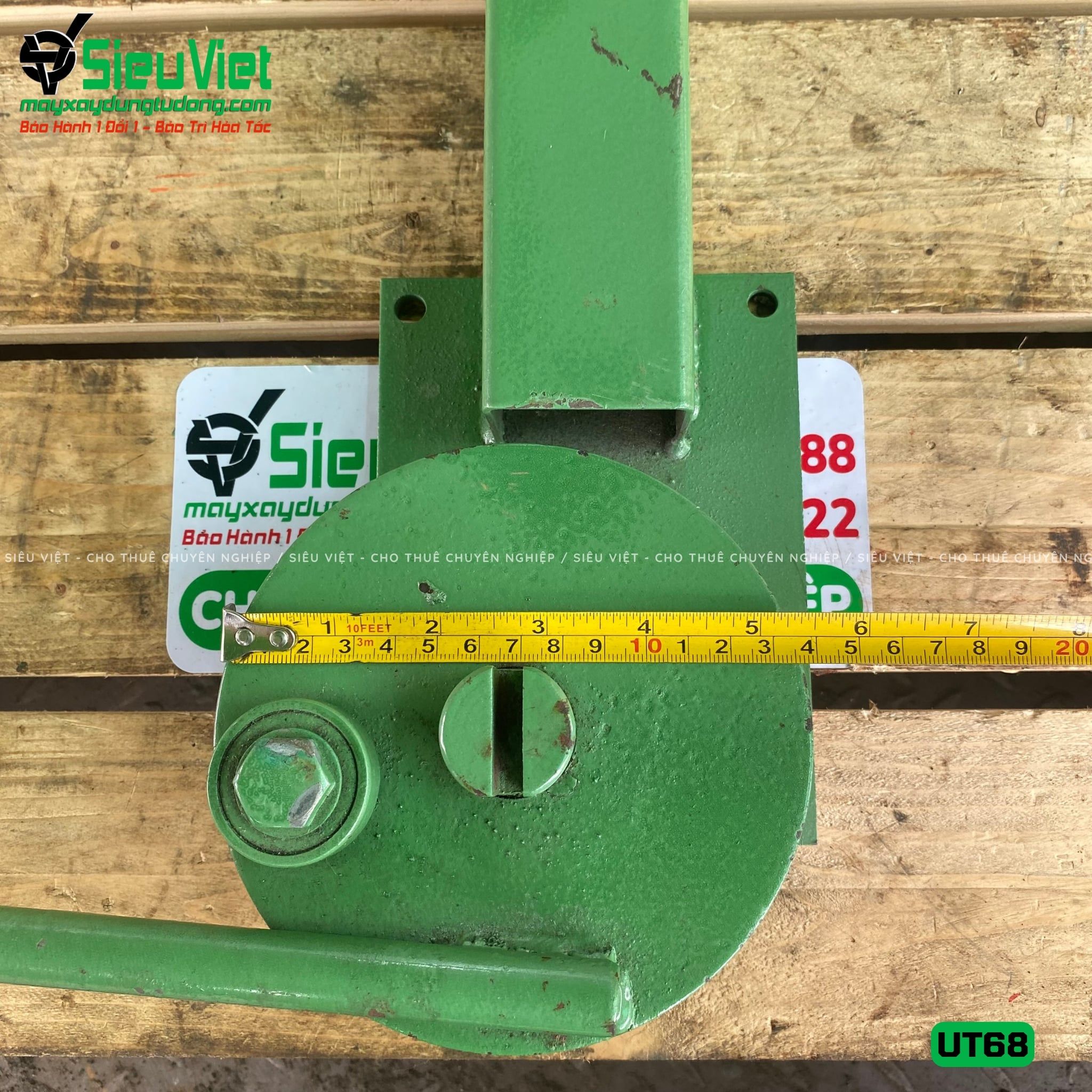 Bàn uốn sắt xây dựng phi 6-8mm UT68 - Chuyên uốn đai