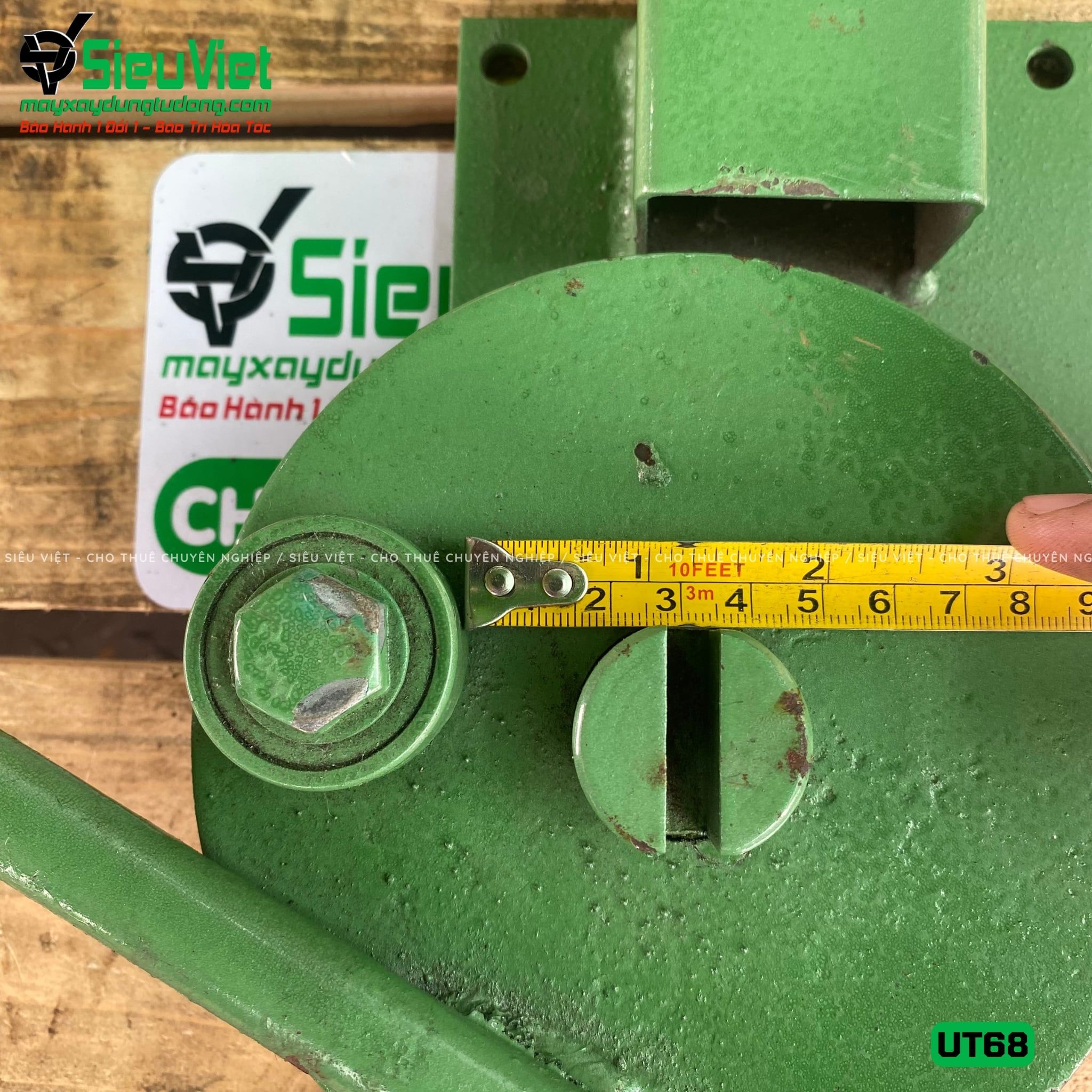 Bàn uốn sắt xây dựng phi 6-8mm UT68 - Chuyên uốn đai
