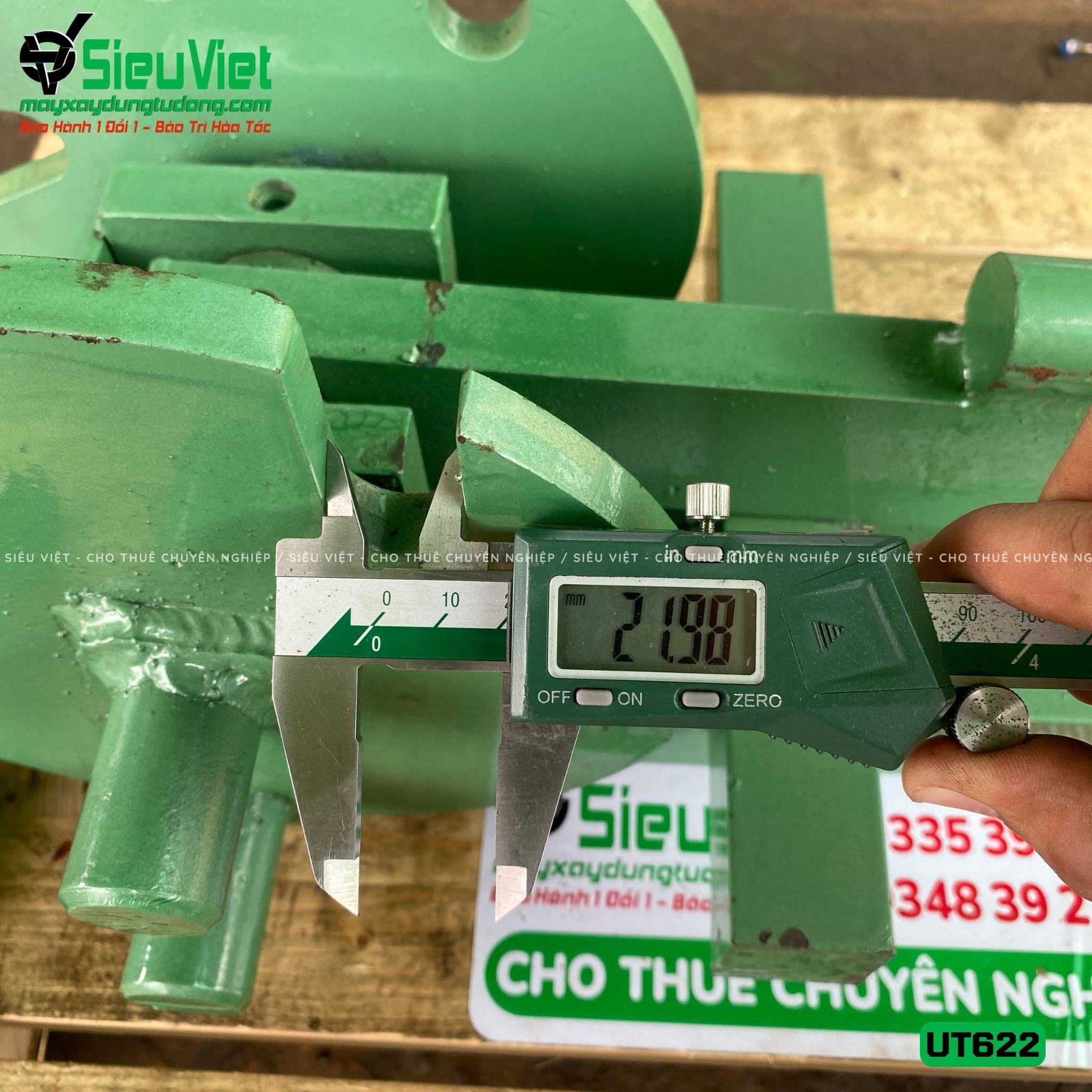 Bàn uốn sắt xây dựng phi 6-22mm UT622