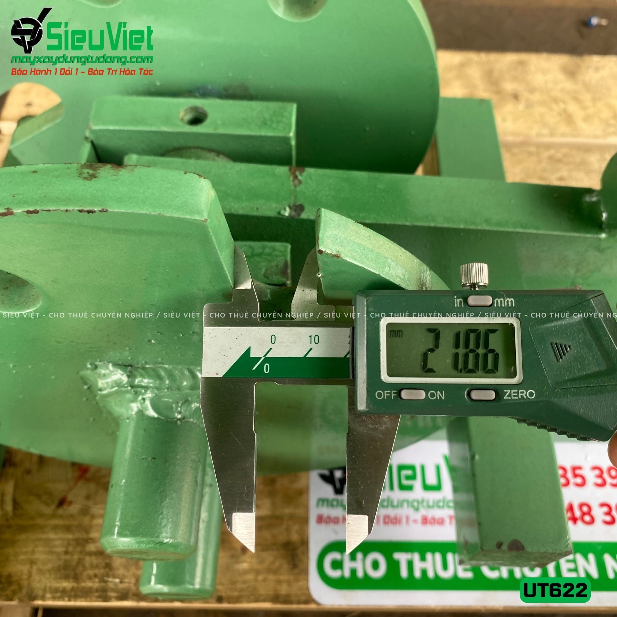 Bàn uốn sắt xây dựng phi 6-22mm UT622