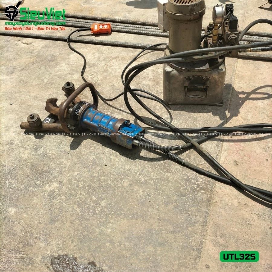 Thuê Tháng Máy uốn, sửa sắt cầm tay phi 28 UTL32S - Điện 220V, Dân dụng