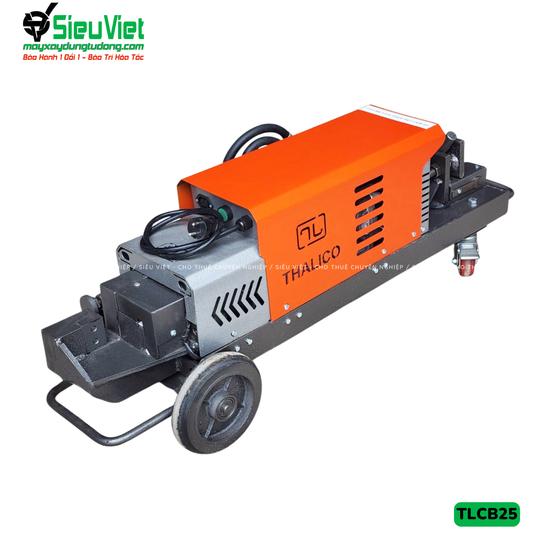 Máy cắt uốn thuỷ lực TLCB25 Việt Nam - Điện 220v, 1 Pha