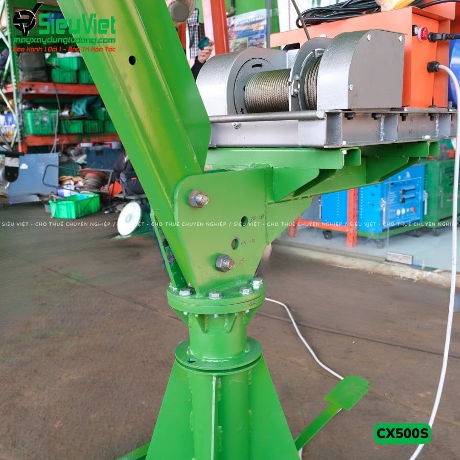Bộ cẩu xoay tời nhanh biến tần SVCT25040
