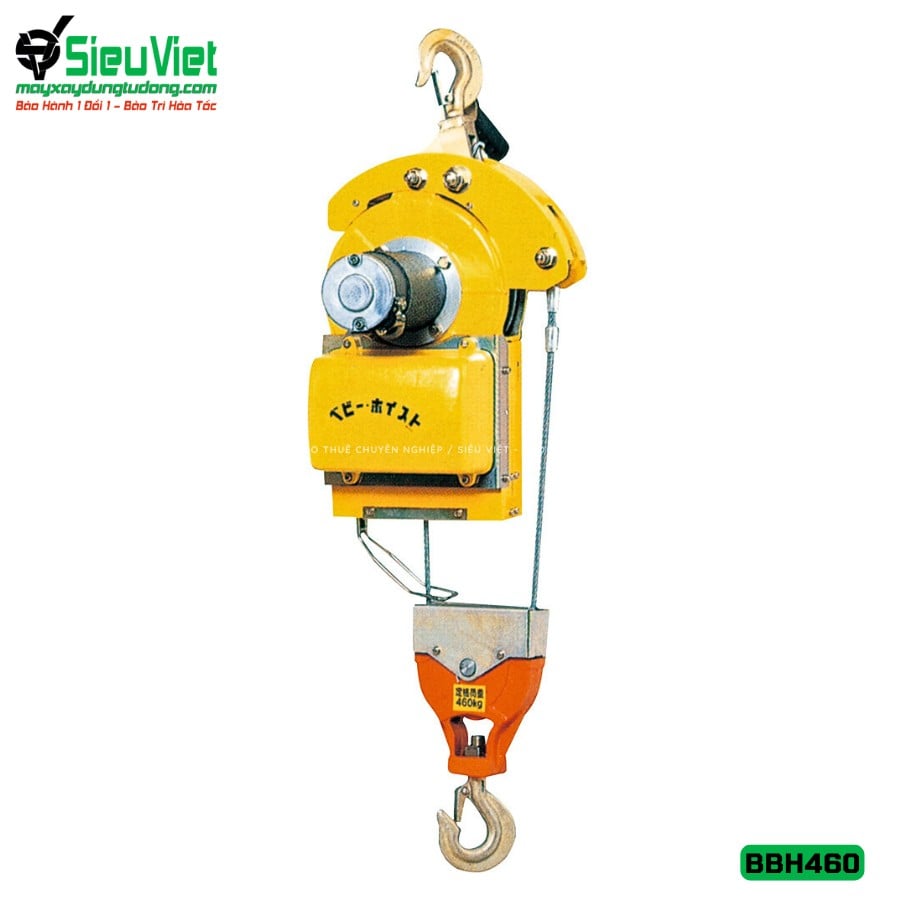 (Cũ) Tời treo mini BBH460 Toyo Koken Nhật Bản