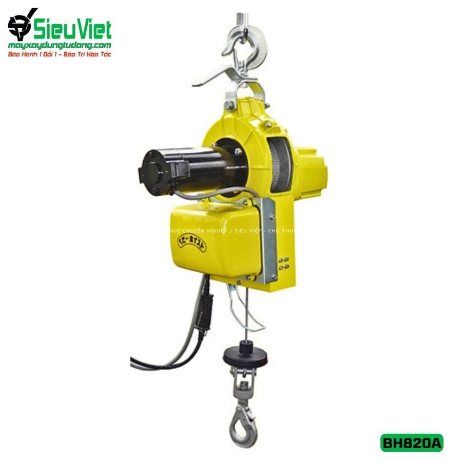 (Cũ) Tời treo mini BH820A Nhật Bản