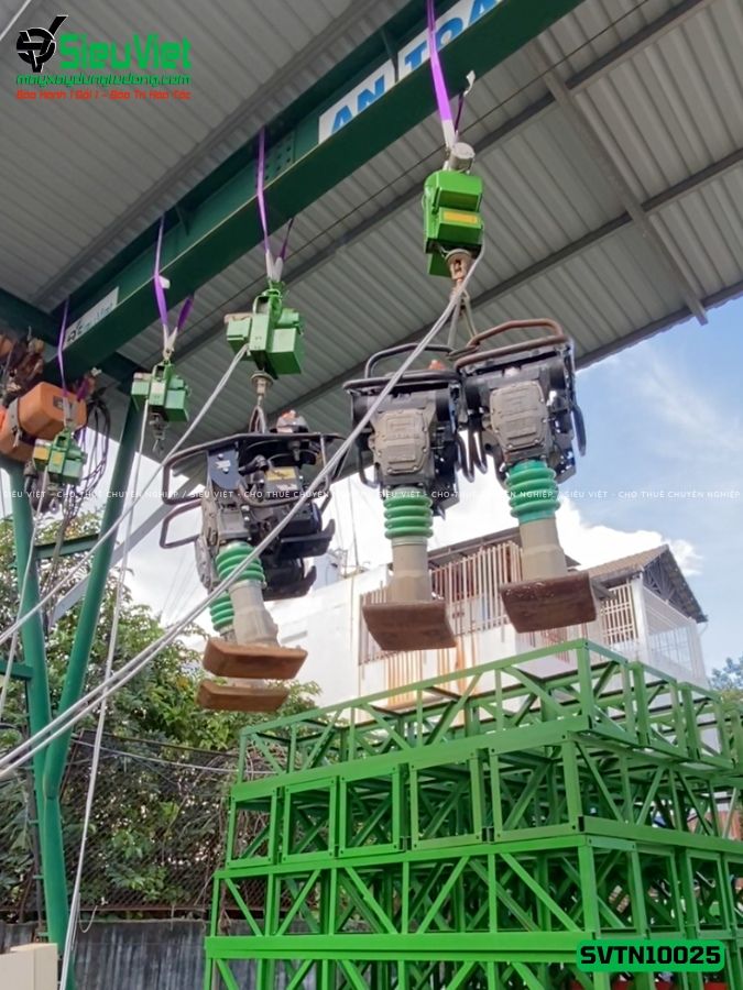 Thuê Tháng Tời treo tốc cao TN10025 Tải 100Kg Tốc 25m - Điện 220V, 1 pha