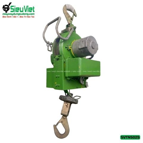 (Cũ) Tời treo tốc cao TN10025 Tải 100Kg Tốc 25m - Điện 220V, 1 pha