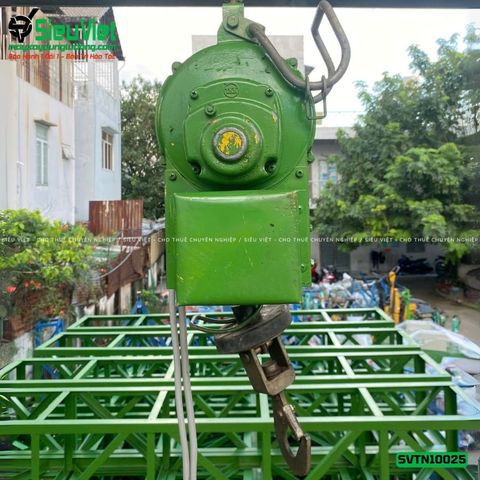 Thuê Tháng Tời treo tốc cao TN10025 Tải 100Kg Tốc 25m - Điện 220V, 1 pha