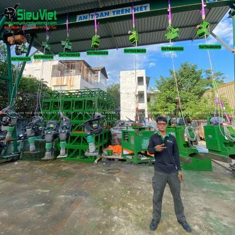 Thuê Tháng Tời treo tốc cao TN23020 Tải 230Kg Tốc 20m - Điện 220V, 1 pha