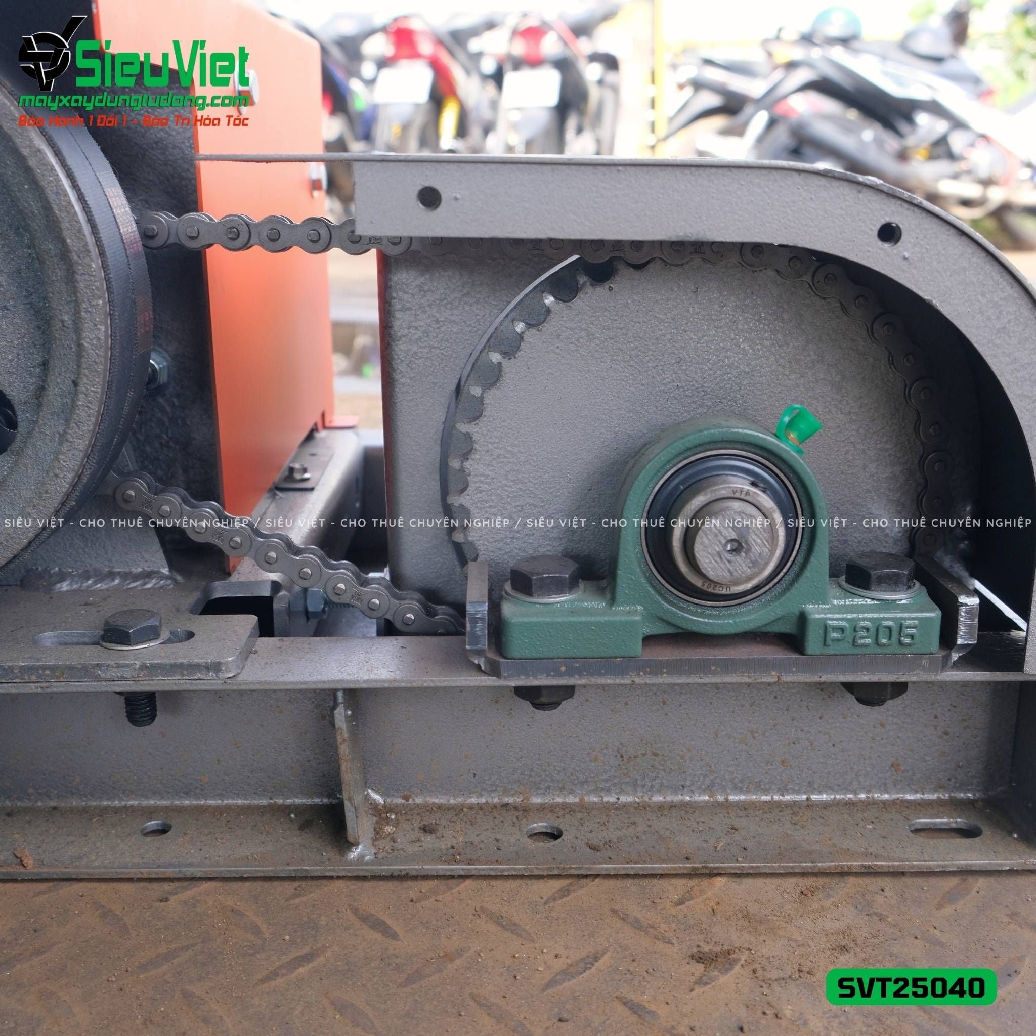 Máy tời tốc nhanh biến tần SVT25040 - 250Kg, 40m Cáp.